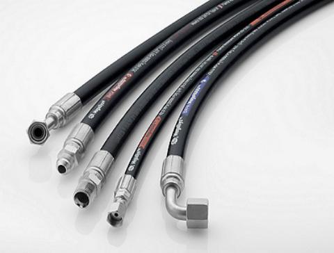 高强度耐磨液压软管 4SP标准 耐压40MPa工业设备专用