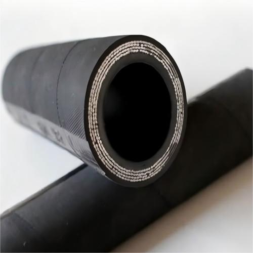 高温耐磨蒸汽橡胶管，工作温度达180℃，内径32mm，设备上用